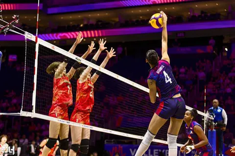 Photo 20 de l'album Ligue des Nations de Volleyball (VNL) – Jour 1 – Québec 2026