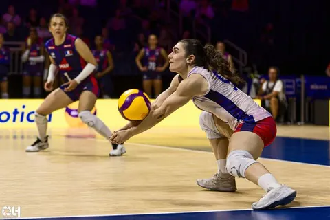 Photo 18 de l'album Ligue des Nations de Volleyball (VNL) – Jour 1 – Québec 2026