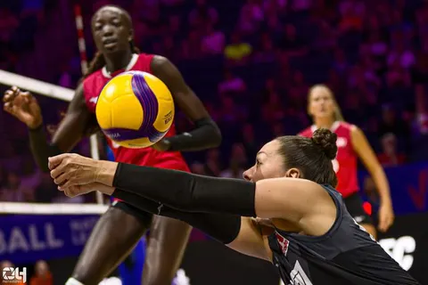 Photo 79 de l'album Ligue des Nations de Volleyball (VNL) – Jour 1 – Québec 2026