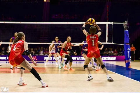 Photo 26 de l'album Ligue des Nations de Volleyball (VNL) – Jour 1 – Québec 2026