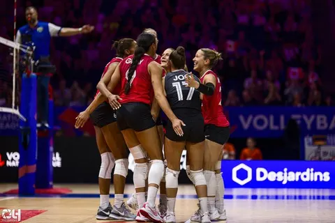 Photo 194 de l'album Ligue des Nations de Volleyball (VNL) – Jour 1 – Québec 2026