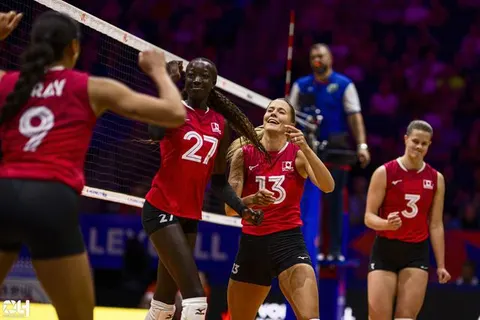 Photo 159 de l'album Ligue des Nations de Volleyball (VNL) – Jour 1 – Québec 2026