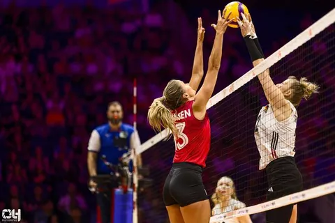 Photo 213 de l'album Ligue des Nations de Volleyball (VNL) – Jour 1 – Québec 2026