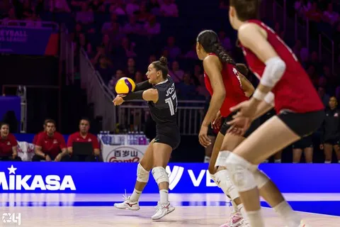 Photo 131 de l'album Ligue des Nations de Volleyball (VNL) – Jour 1 – Québec 2026