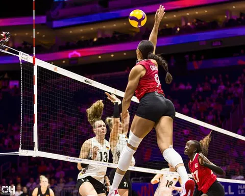Photo 124 de l'album Ligue des Nations de Volleyball (VNL) – Jour 1 – Québec 2026
