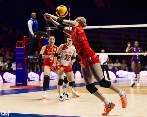 Photo 28 de l'album Ligue des Nations de Volleyball (VNL) – Jour 1 – Québec 2026
