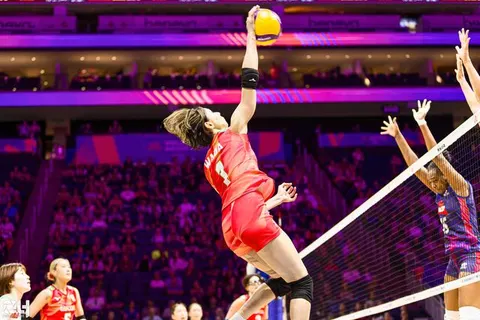 Photo 36 de l'album Ligue des Nations de Volleyball (VNL) – Jour 1 – Québec 2026