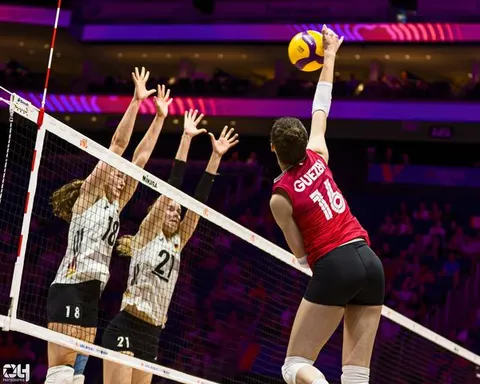 Photo 163 de l'album Ligue des Nations de Volleyball (VNL) – Jour 1 – Québec 2026