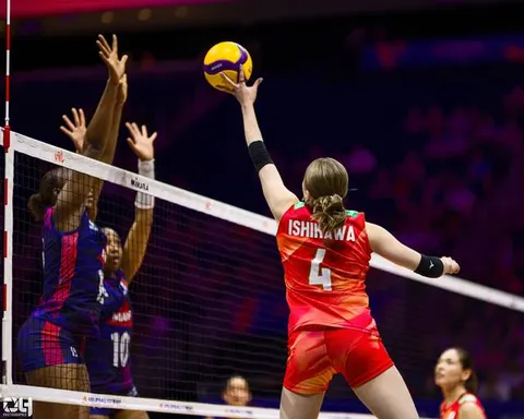 Photo 12 de l'album Ligue des Nations de Volleyball (VNL) – Jour 1 – Québec 2026