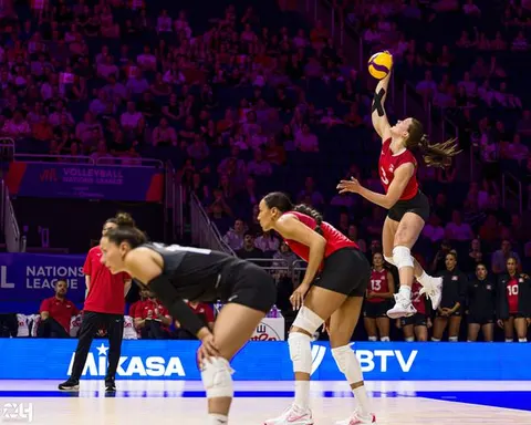 Photo 142 de l'album Ligue des Nations de Volleyball (VNL) – Jour 1 – Québec 2026