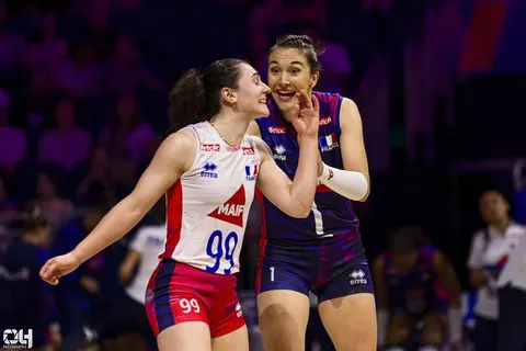 Photo 6 de l'album Ligue des Nations de Volleyball (VNL) – Jour 1 – Québec 2026