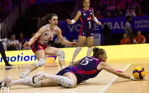 Photo 9 de l'album Ligue des Nations de Volleyball (VNL) – Jour 1 – Québec 2026