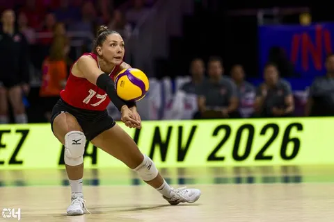 Photo 149 de l'album Ligue des Nations de Volleyball (VNL) – Jour 2 – Québec 2026