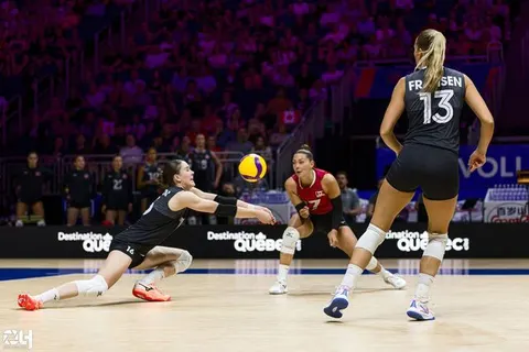 Photo 166 de l'album Ligue des Nations de Volleyball (VNL) – Jour 2 – Québec 2026