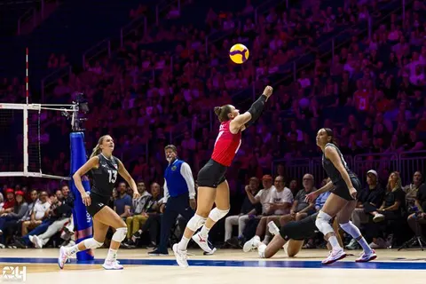 Photo 229 de l'album Ligue des Nations de Volleyball (VNL) – Jour 2 – Québec 2026