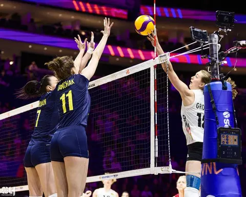 Photo 8 de l'album Ligue des Nations de Volleyball (VNL) – Jour 2 – Québec 2026