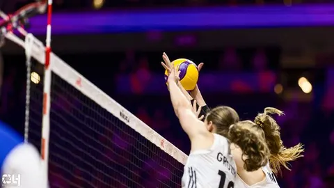 Photo 6 de l'album Ligue des Nations de Volleyball (VNL) – Jour 2 – Québec 2026