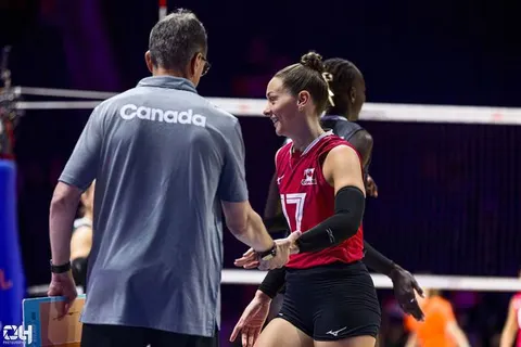 Photo 232 de l'album Ligue des Nations de Volleyball (VNL) – Jour 2 – Québec 2026