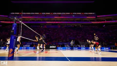 Photo 255 de l'album Ligue des Nations de Volleyball (VNL) – Jour 2 – Québec 2026