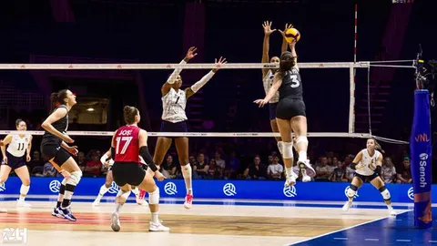 Photo 263 de l'album Ligue des Nations de Volleyball (VNL) – Jour 2 – Québec 2026