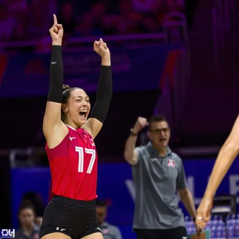 Photo 130 de l'album Ligue des Nations de Volleyball (VNL) – Jour 2 – Québec 2026