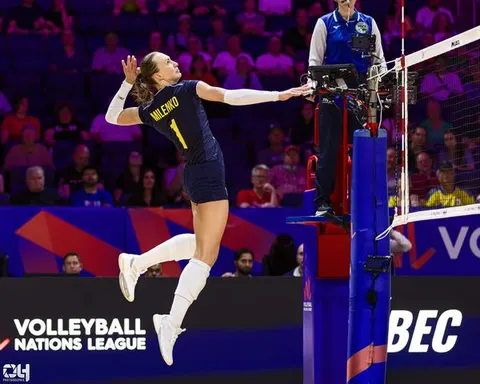 Photo 7 de l'album Ligue des Nations de Volleyball (VNL) – Jour 2 – Québec 2026