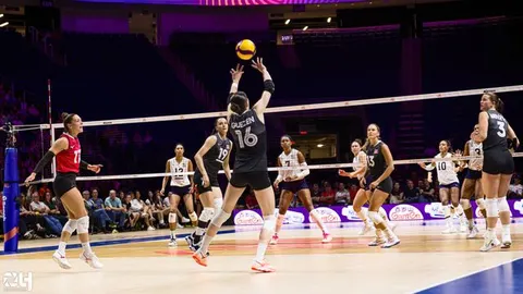 Photo 264 de l'album Ligue des Nations de Volleyball (VNL) – Jour 2 – Québec 2026