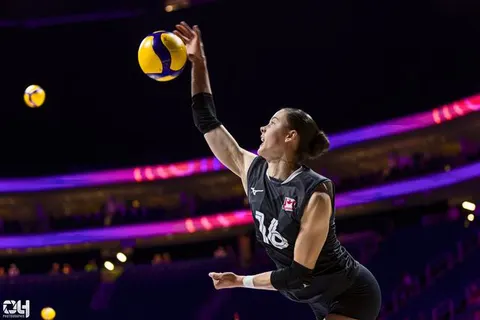 Photo 114 de l'album Ligue des Nations de Volleyball (VNL) – Jour 2 – Québec 2026