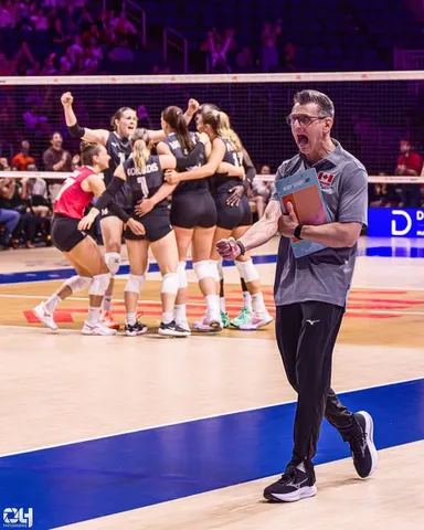 Photo 284 de l'album Ligue des Nations de Volleyball (VNL) – Jour 2 – Québec 2026