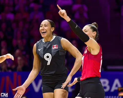 Photo 247 de l'album Ligue des Nations de Volleyball (VNL) – Jour 2 – Québec 2026
