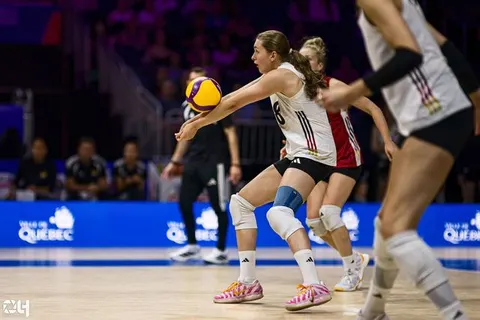 Photo 20 de l'album Ligue des Nations de Volleyball (VNL) – Jour 2 – Québec 2026