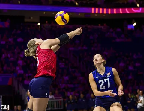 Photo 59 de l'album Ligue des Nations de Volleyball (VNL) – Jour 3 – Québec 2026