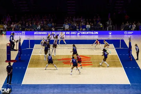 Photo 104 de l'album Ligue des Nations de Volleyball (VNL) – Jour 3 – Québec 2026