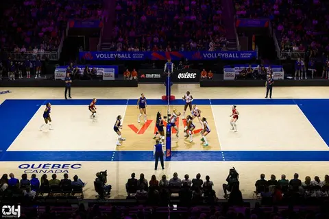 Photo 116 de l'album Ligue des Nations de Volleyball (VNL) – Jour 3 – Québec 2026