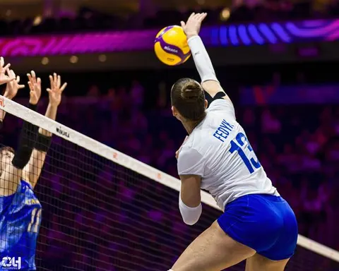 Photo 19 de l'album Ligue des Nations de Volleyball (VNL) – Jour 3 – Québec 2026