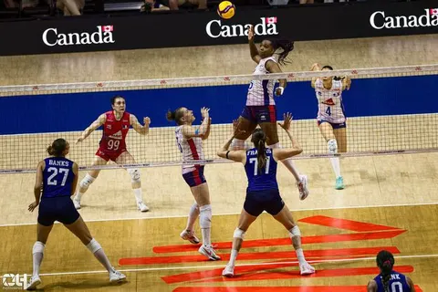 Photo 108 de l'album Ligue des Nations de Volleyball (VNL) – Jour 3 – Québec 2026