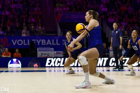 Photo 55 de l'album Ligue des Nations de Volleyball (VNL) – Jour 3 – Québec 2026