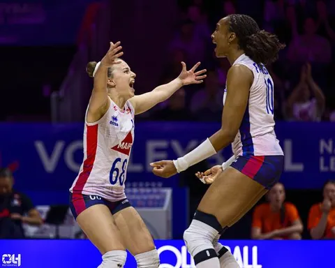 Photo 86 de l'album Ligue des Nations de Volleyball (VNL) – Jour 3 – Québec 2026