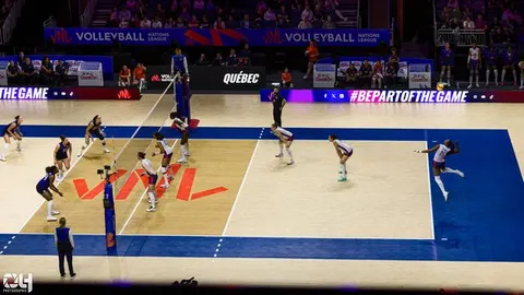 Photo 114 de l'album Ligue des Nations de Volleyball (VNL) – Jour 3 – Québec 2026