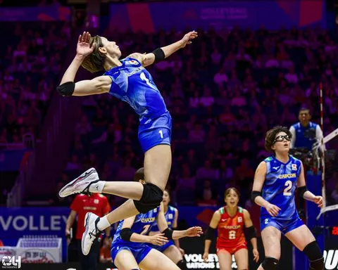 Photo 7 de l'album Ligue des Nations de Volleyball (VNL) – Jour 3 – Québec 2026