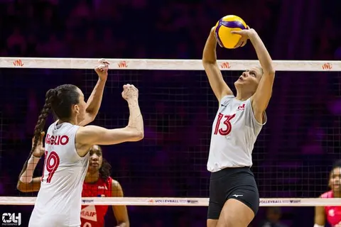 Photo 38 de l'album Ligue des Nations de Volleyball (VNL) – Jour 4 – Québec 2026