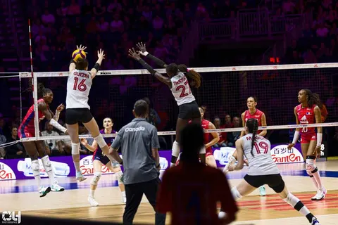 Photo 56 de l'album Ligue des Nations de Volleyball (VNL) – Jour 4 – Québec 2026