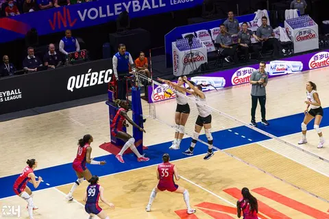 Photo 121 de l'album Ligue des Nations de Volleyball (VNL) – Jour 4 – Québec 2026