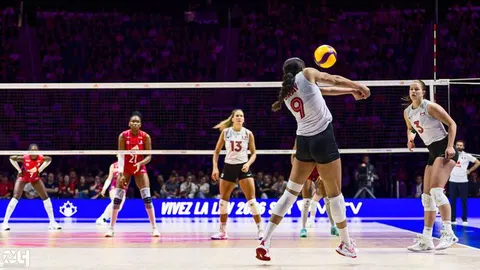 Photo 146 de l'album Ligue des Nations de Volleyball (VNL) – Jour 4 – Québec 2026