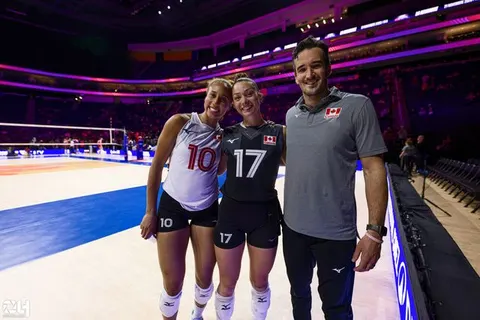 Photo 223 de l'album Ligue des Nations de Volleyball (VNL) – Jour 4 – Québec 2026