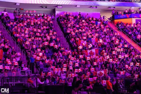 Photo 95 de l'album Ligue des Nations de Volleyball (VNL) – Jour 4 – Québec 2026