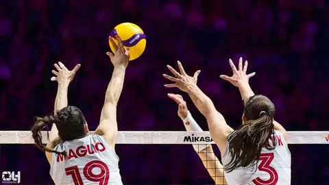 Photo 172 de l'album Ligue des Nations de Volleyball (VNL) – Jour 4 – Québec 2026