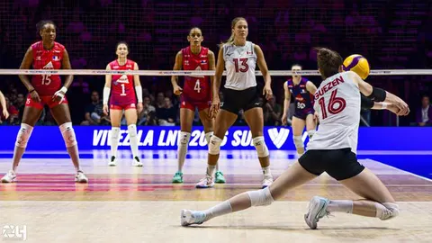 Photo 151 de l'album Ligue des Nations de Volleyball (VNL) – Jour 4 – Québec 2026