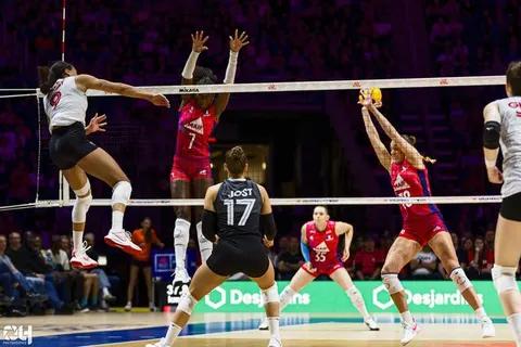 Photo 134 de l'album Ligue des Nations de Volleyball (VNL) – Jour 4 – Québec 2026