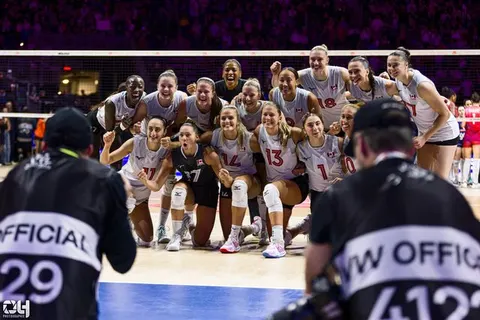 Photo 194 de l'album Ligue des Nations de Volleyball (VNL) – Jour 4 – Québec 2026